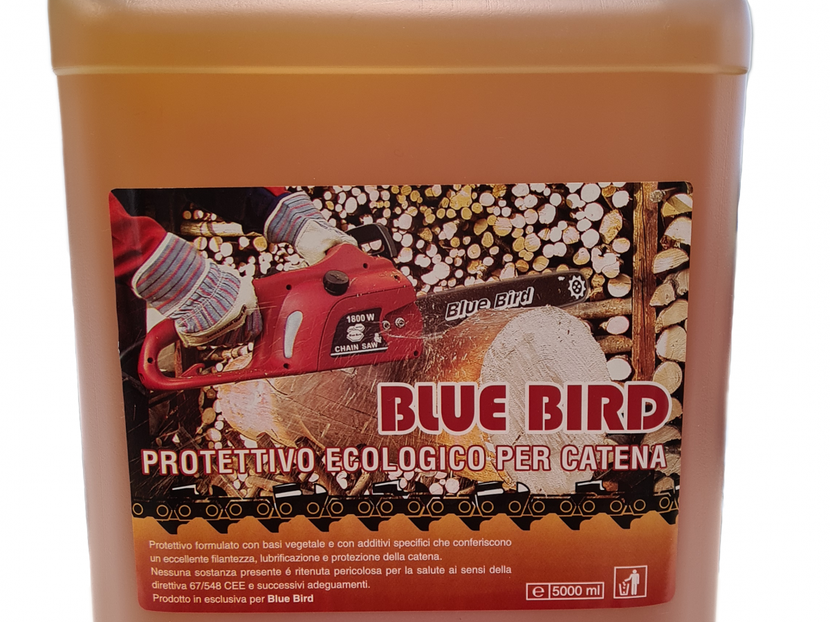 Olio Catena 4 taniche da lt. 5 Blue Bird 