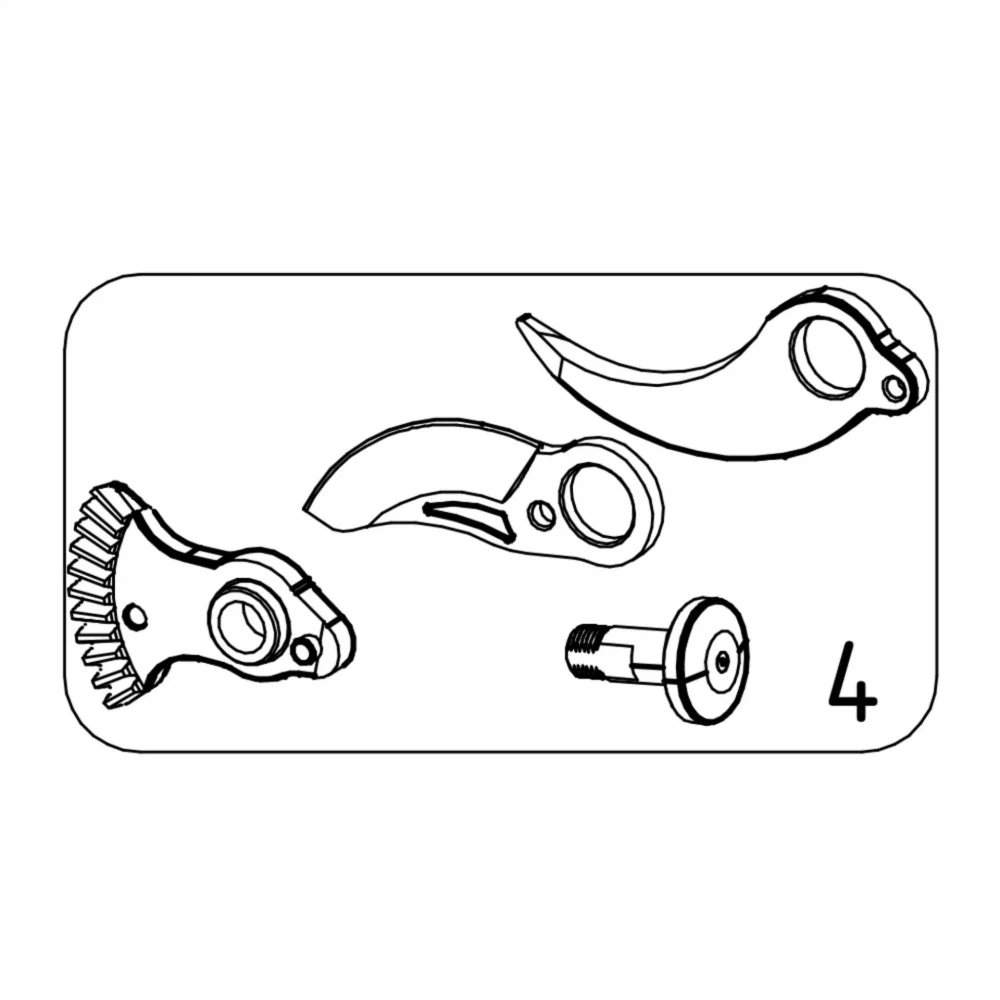 Kit lame universali STARK XM New 2024 Campagnola Lame e Controlame per Forbici Memigavi.it