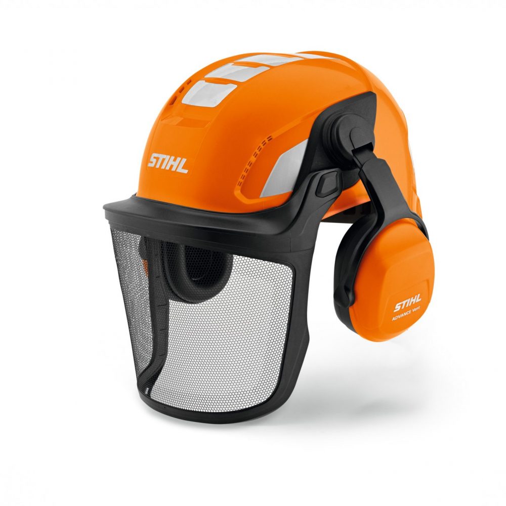 Coppia capsule auricolari arancio ricambio casco STIHL Advance Vent Abbigliamento protettivo STIHL Memigavi.it